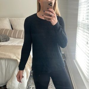 Black sweater